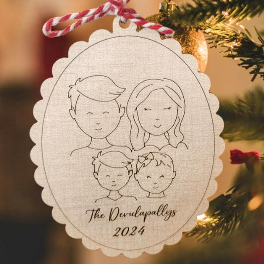 Family Christmas Ornament